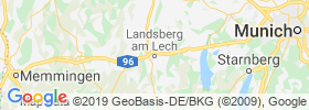 Landsberg Am Lech map